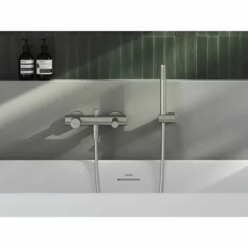   Revers fali kádcsaptelep zuhanyszett nélkül RV 022.30SSB, rozsdamentes acél