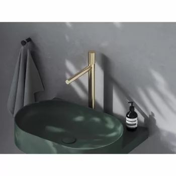   Revers álló mosdócsaptelep 375 mm leeresztő nélkül RV 015.60CH, champagne