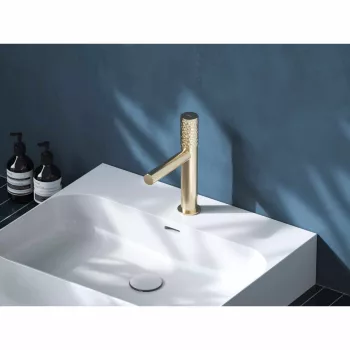   Revers álló mosdócsaptelep 220 mm leeresztő nélkül RV 012A.60CH, champagne