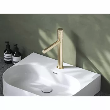   Revers álló mosdócsaptelep 285 mm leeresztő nélkül RV 014A.60CH, champagne