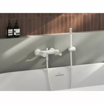   Revers fali kádcsaptelep zuhanyszett nélkül RV 022A.10WHM, matt fehér