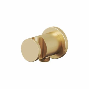   Fali kiállás integrált zuhanyrózsa tartóval 706.60GLB, Gold Brushed