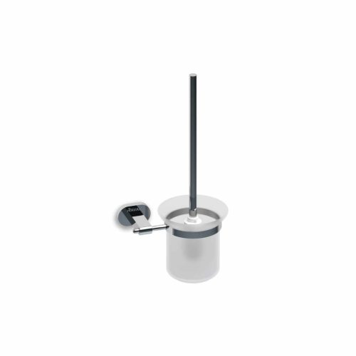 Chrome fali WC kefe tartó (üveg) CR 410.00CR, króm