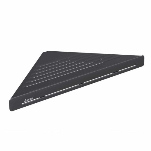 Polc Slim C, fekete/fekete