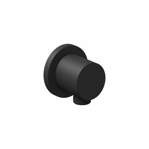 Fali zuhany csatlakozó 701.21BLM, Black Matt