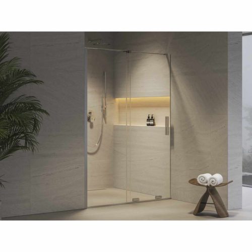 RODP2 100 zuhanyajtó krómhatású+transparent