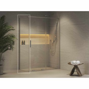 ROPS 80 fix oldalfal krómhatású+transparent