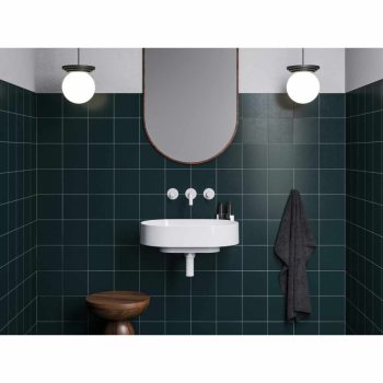   Yard 60 kerámiamosdó, matt fehér, túlfolyó furat nélkül