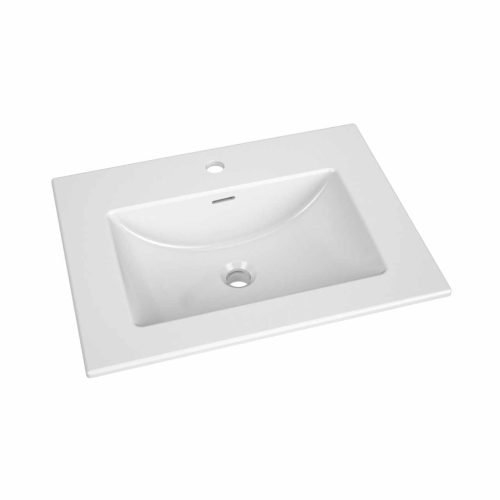 Arctic 80 kerámiamosdó, fehér, furattal