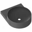 Yard 40 kerámiamosdó antracit, túlfolyó furat nélkül