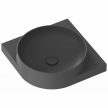 Yard 45 C kerámiamosdó antracit, túlfolyó furat nélkül