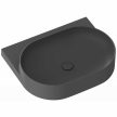 Yard 60 kerámiamosdó antracit, túlfolyó furat nélkül