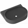 Yard 60 kerámiamosdó antracit, túlfolyó furat nélkül