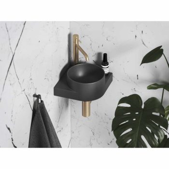 Yard 28 C kerámiamosdó antracit