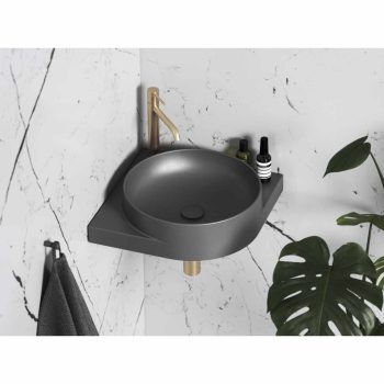 Yard 45 C kerámiamosdó antracit