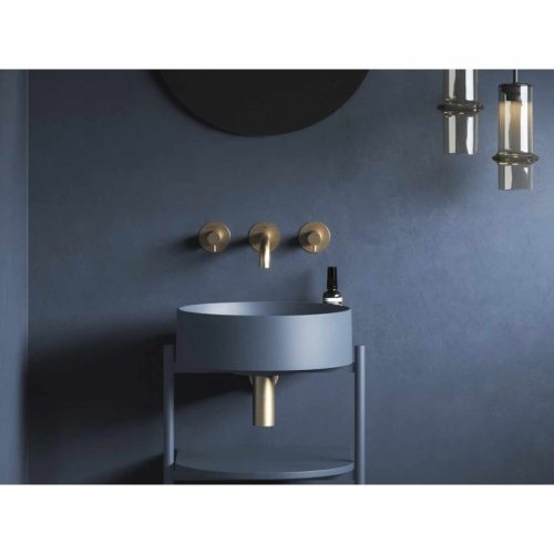 Yard 40 kerámiamosdó Deepsea Blue, túlfolyó furat nélkül