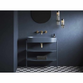   Yard 80 kerámiamosdó Deepsea Blue, túlfolyó furat nélkül