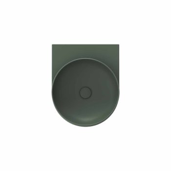 Yard 40 kerámiamosdó Grey Green, túlfolyó furat nélkül