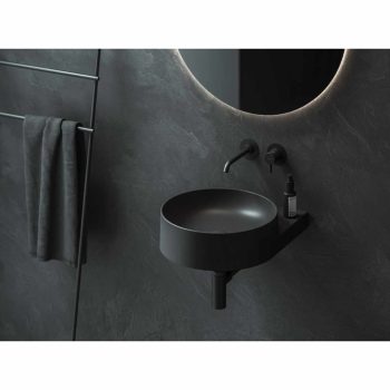 Yard 40 kerámiamosdó antracit, túlfolyó furat nélkül