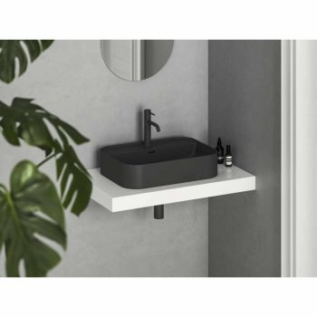 Ceramic Slim Shelf R 55 kerámiamosdó matt fekete