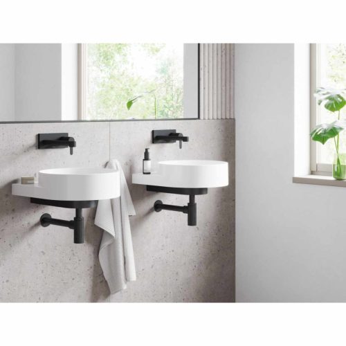 Yard 40 kerámiamosdó, matt fehér, túlfolyó furat nélkül