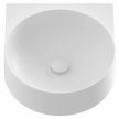 Yard 40 kerámiamosdó, matt fehér, túlfolyó furat nélkül