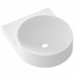 Yard 40 kerámiamosdó, matt fehér, túlfolyó furat nélkül
