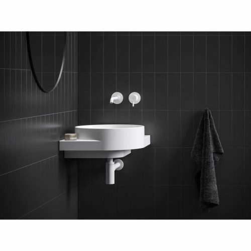 Yard 45 C kerámiamosdó, matt fehér, túlfolyó furat nélkül