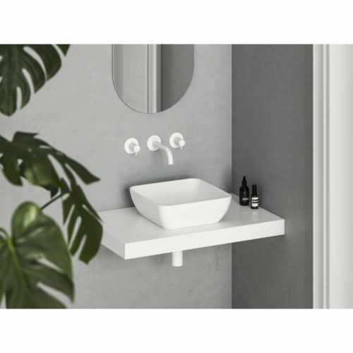 Uni Slim 38 S kerámiamosdó, matt fehér