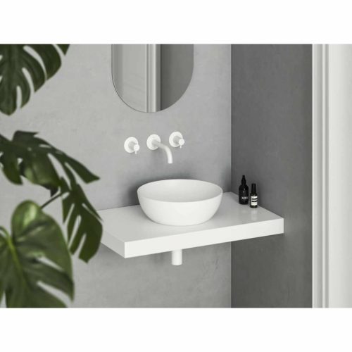 Uni Slim 40 B kerámiamosdó, matt fehér