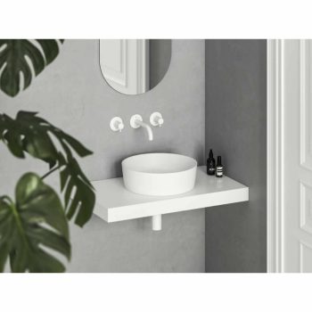 Uni Slim 40 kerámiamosdó, matt fehér