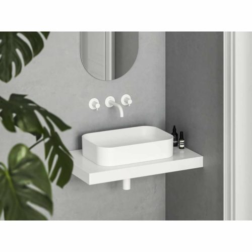 Ceramic Slim R 55 kerámiamosdó matt fehér