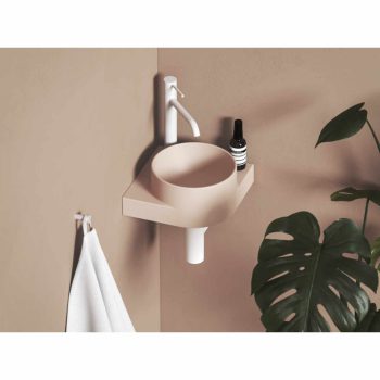 Yard 28 C kerámiamosdó Alabaster Pink