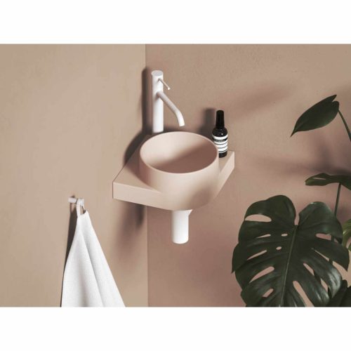 Yard 28 C kerámiamosdó Alabaster Pink