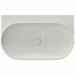 Yard 80 kerámiamosdó Smoke Grey, túlfolyó furat nélkül