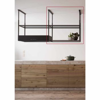 SIRIUS - Üvegpolc konzollal MO-409 SYMPHONY elszívóhoz