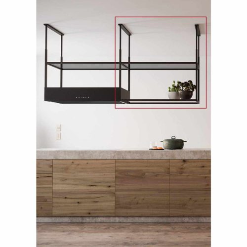 SIRIUS - Üvegpolc konzollal MO-409 SYMPHONY elszívóhoz