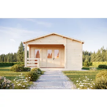 Timber Sanabria faház 21 m2, 44 mm