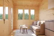 Timber Sanabria faház 21 m2, 44 mm