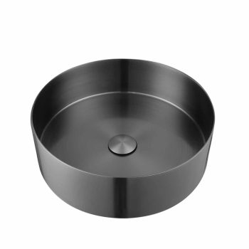 Marigold pultra építhető mosdó - Gun Grey