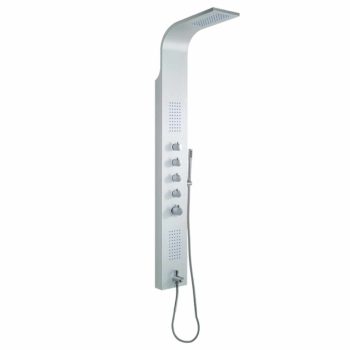 WELLIS | Mariner Silver zuhanypanel