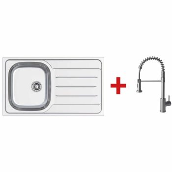 CATA - Mosogatótálca + csaptelep szett  XPB5