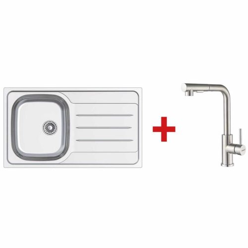 CATA - Mosogatótálca + csaptelep szett  XSE3