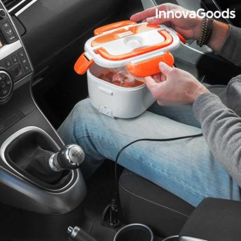   INNOVAGOODS Elektromos autós ételmelegítő 40W, 12 Volt, adapterrel