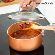 INNOVAGOODS Copper edények gőzölővel 6 db, V0101118