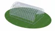Ecoslider ES Pro 7x10 ipari üvegház - 70 m²