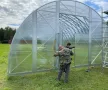 Ecoslider ES Pro 7x10 ipari üvegház - 70 m²