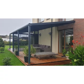   GAMPRE Regium Pergola 17,7 m², 16 mm polikarbonát, 350 x 508 cm