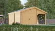 Timber Skadar fából készült garázs és táróló, 22 m², 44 mm 