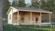 Timber Waterton faház 44 mm, 27+18 M² - szigetelés "extra"